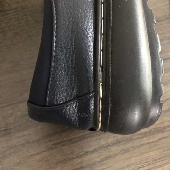 Easy Street Comfort Wove Women's Size 7.5 Navy Blue Clogs Excellent Condition - Picture 8 of 8